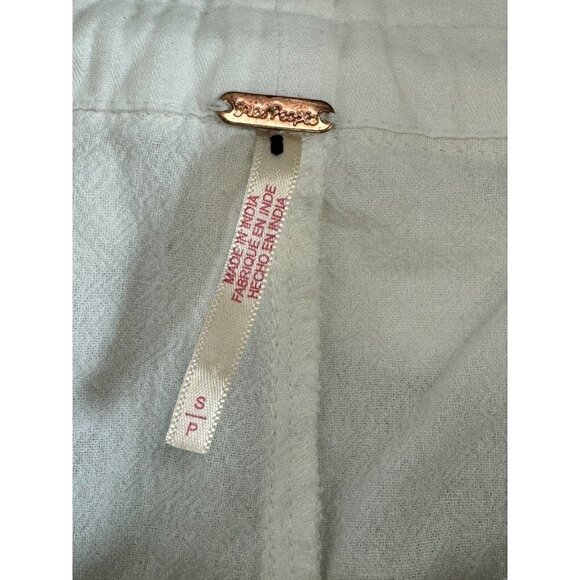 Free People Runyon Oversized Solid Harem Pants‎ Paperbag Waist Cream Size Small - Picture 8 of 15